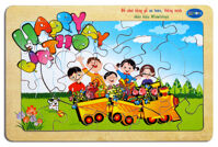 Tranh ghép Happy Birthday Winwintoys 62442