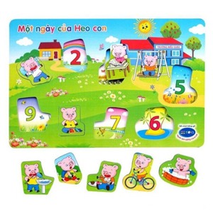 Một ngày của heo con Winwintoys 65332