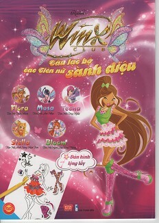 Winx Club - Câu Lạc Bộ Các Tiên Nữ Sành Điệu - Dán Hình Lộng Lẫy