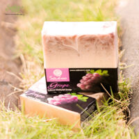 Xà bông hương nho Saboo Natural Soap - Grape