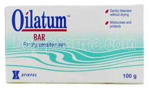 Xà phòng rửa mặt và tắm cho da khô Oilatum Bar 100g