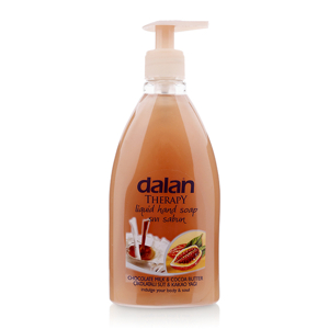 Xà phòng rửa tay bơ cacoa và sữa socola Dalan Therapy Liquid Hand Soap Chocolate Milk & Cocoa Butter 400ml