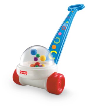 Xe đẩy bắp nổ Fisher-Price Brilliant Basics Corn Popper Push Toy