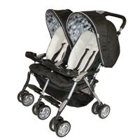 Xe đẩy trẻ em đôi Combi Twin Sport Side by Side Double Stroller