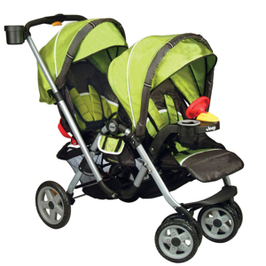 Xe đẩy trẻ em đôi Jeep Tandem Stroller