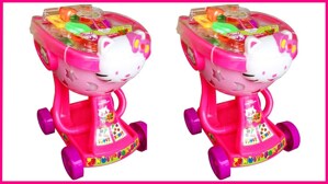 Xe đẩy siêu thị mèo Hello Kitty