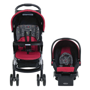 Xe đẩy trẻ em Graco Travel System LiteRider Chalk Art