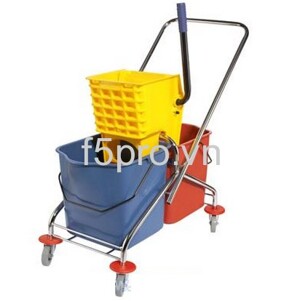 Xe đẩy vắt cây lau nhà 2 ngăn Chaobao D043