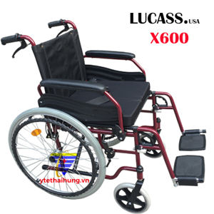 Xe lăn hợp kim nhôm Lucass X600