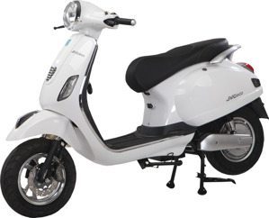 Xe máy điện JVC Vespas đèn tròn