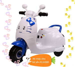 Xe máy điện trẻ em Hello Kitty KL6588