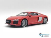 Xe Mô Hình Audi R8 V10 1:18 Welly (Đỏ)