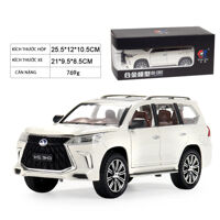 Xe mô hình CheZhi Lexus LX570 Trắng 1:24