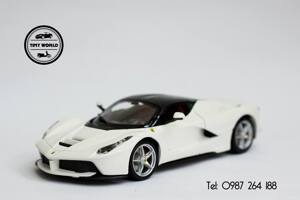 Xe mô hình Ferrari Laferrari White 1:24 Bburago