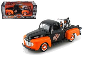 Xe Mô Hình FLH Duo Glide Ford F-150 STX 1958 1:24 Maisto