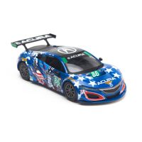 Xe Mô Hình Honda Acura NSX Gt3 #93 2017 IMSA Watkins Glen LHD 1:64 MiniGt ( Xanh )