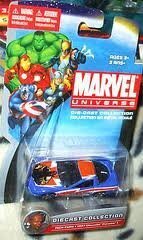 Mô hình Xe siêu anh hùng Marvel Nick fury 97 Cherrvolet Corvette Maisto 15134