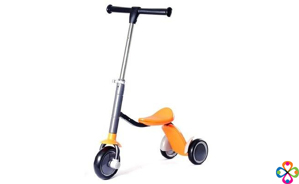 Xe trượt scooter + chòi chân 2in1 Nuti