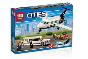 Xếp Hình Cities - Máy bay chở khách hạng sang LEPIN 02044