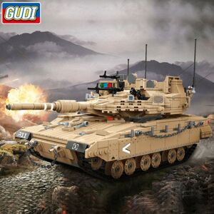 Xếp hình kiểu Lego Gudi 6109 Xe tăng Merkava