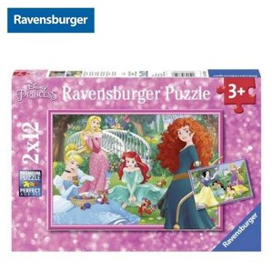 Xếp hình puzzle chủ đề công chúa Disney 2 bộ 12 mảnh Ravensburger RV07620 8