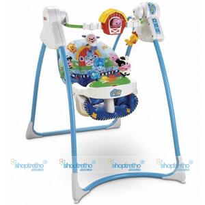 Xích đu và ghế nằm đa năng Fisher Price M3178 cho bé