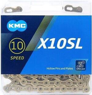 Xích KMC X10 SL Silver full rỗng