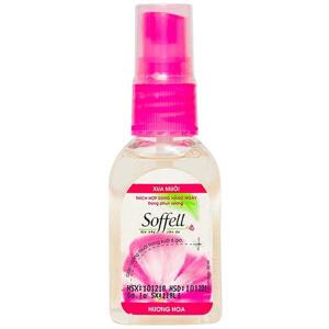 Xịt chống muỗi Soffell Spray hương hoa 30ml