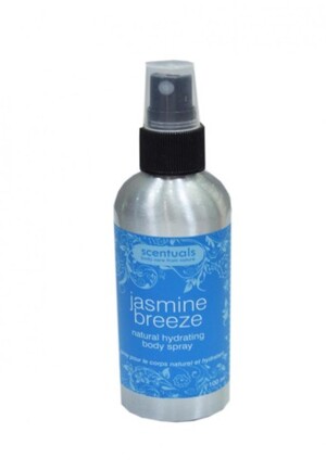 Xịt dưỡng ẩm toàn thân Scentuals Jasmine Breeze Natural Hydrating Body Spray 100ml