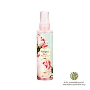 Xịt khoáng Rose Essence Moist Makeup Fixer