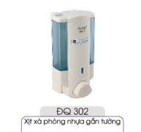 Xịt xà phòng nhựa gắn tường ĐQ302