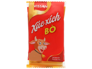 Xúc xích bò tiệt trùng Vissan gói 90g