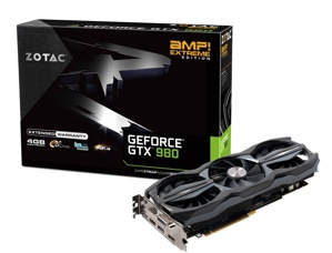 VGA ZOTAC GTX 980 Extreme Edition 4GB DDR5 256bit