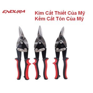 Kéo cắt tôn mũi phải Endura E5517, 10"