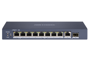 10-Port Gigabit Unmanaged Hi-PoE Switch HIKVISION DS-3E0510HP-E