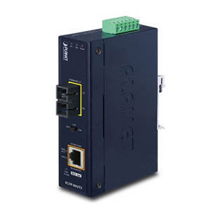 1000BASE-X to 10/100/1000BASE-T PoE+ Media Converter PLANET IGTP-802TS
