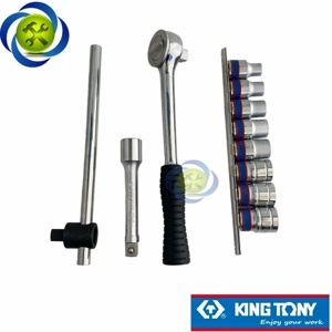 Bộ tuýp 11 chi tiết hệ mét Kingtony 4311MR, 1/2”