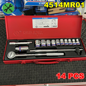 Bộ tuýp 14 chi tiết Kingtony 4514MR01 (1/2" )