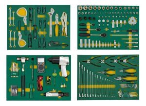 1/4" Bộ khay đầu tuýp 59 chi tiết Sata 09919