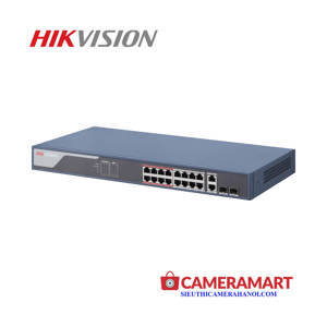 Bộ chia mạng 16 Port Fast Ethernet Smart PoE Switch HIKVISION DS-3E1318P-SI