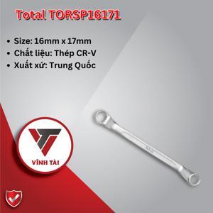 Cờ lê hai đầu vòng Total TORSP16171, 16x17mm