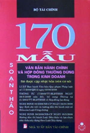 170 Mẫu Soạn Thảo Văn Bản Hành Chính Và Hợp Đồng Thường Dùng Trong Kinh Doanh