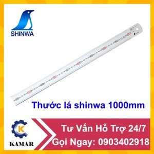 Thước lá Shinwa 13048 1m