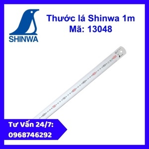 Thước lá Shinwa 13048 1m