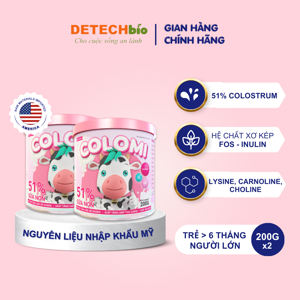 2 hộp sữa non Colomi - 200gr