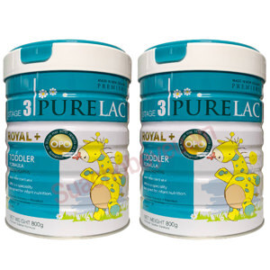 2 hộp sữa Purelac Royal+ số 3