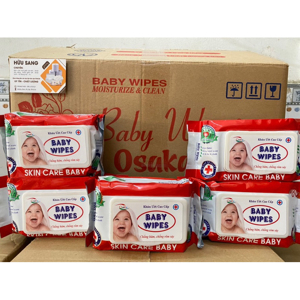 20 gói khăn ướt Baby Wipes 80gr