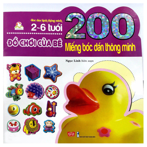 200 miếng bóc dán thông minh - Đồ chơi của bé (2-6 tuổi)