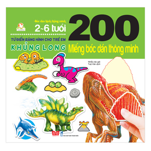 200 miếng bóc dán thông minh – Khủng long