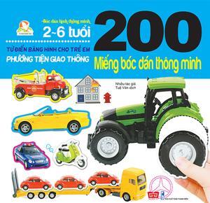 200 miếng bóc dán thông minh - Phương tiện giao thông - Nhiều tác giả